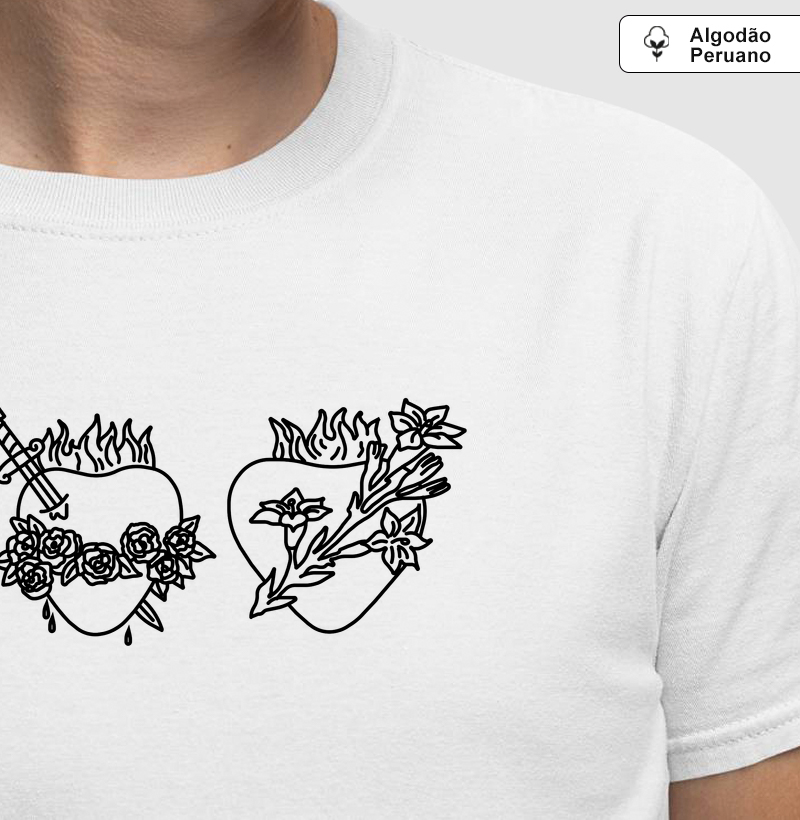 Camiseta Algodão Peruano Trinitas