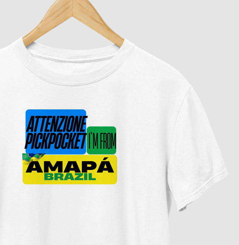 Attenzione pickpocket I´m from Amapá