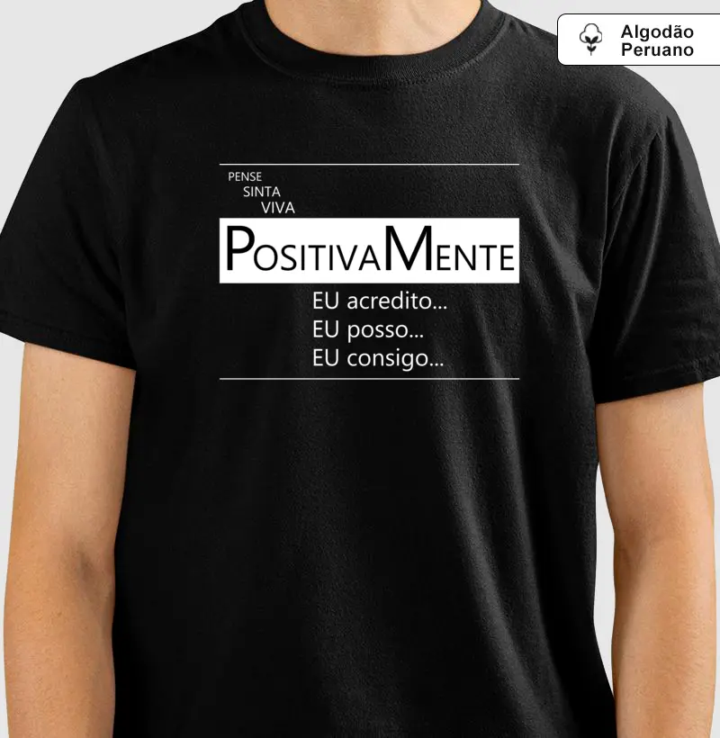 Positivamente (algodão peruano)