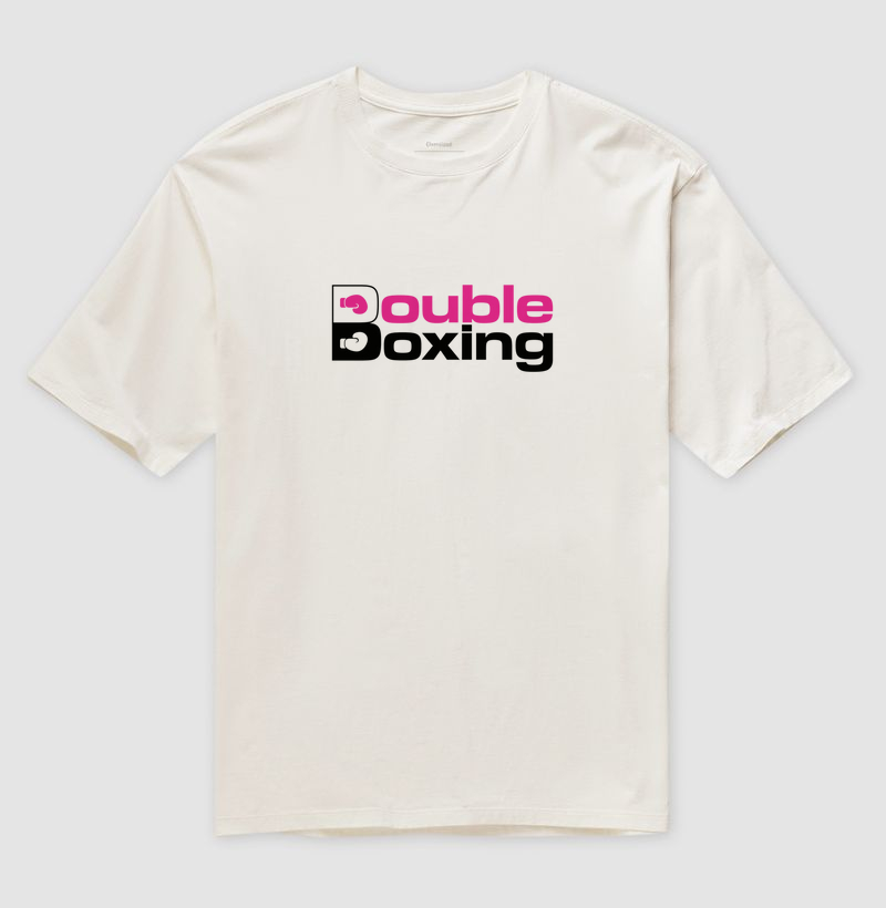 Logo Double Boxing Rosa