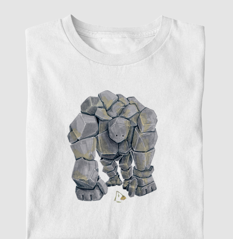 Camiseta Golem de Pedra