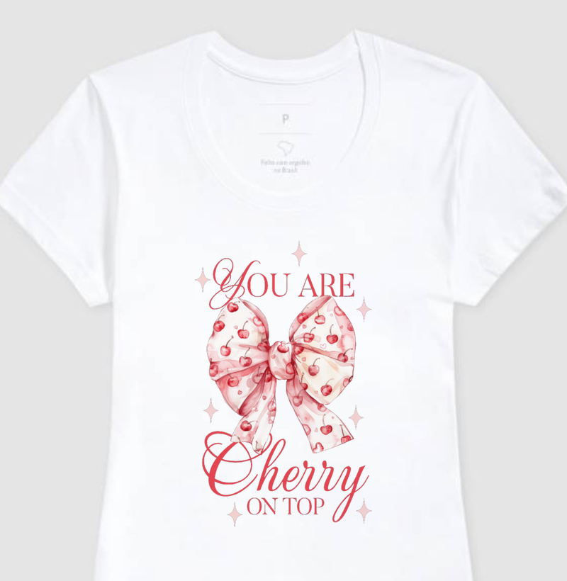 T-shirt Feminina -Cherry-