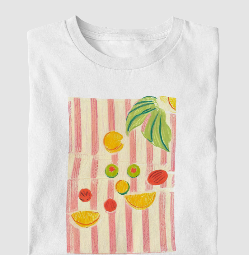 Fruits on the beach