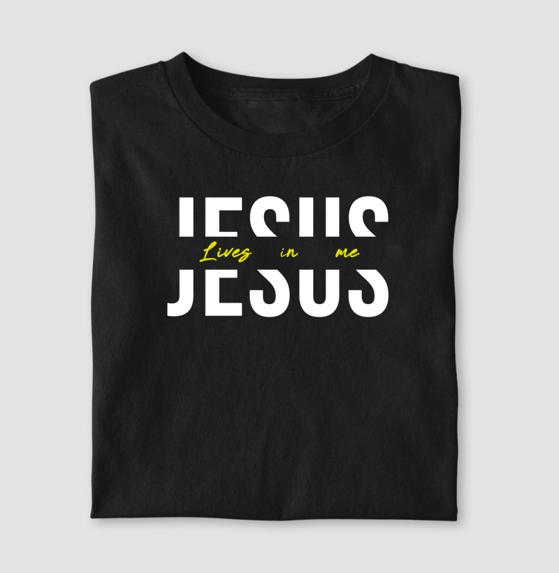 Camiseta Jesus Vive em Mim