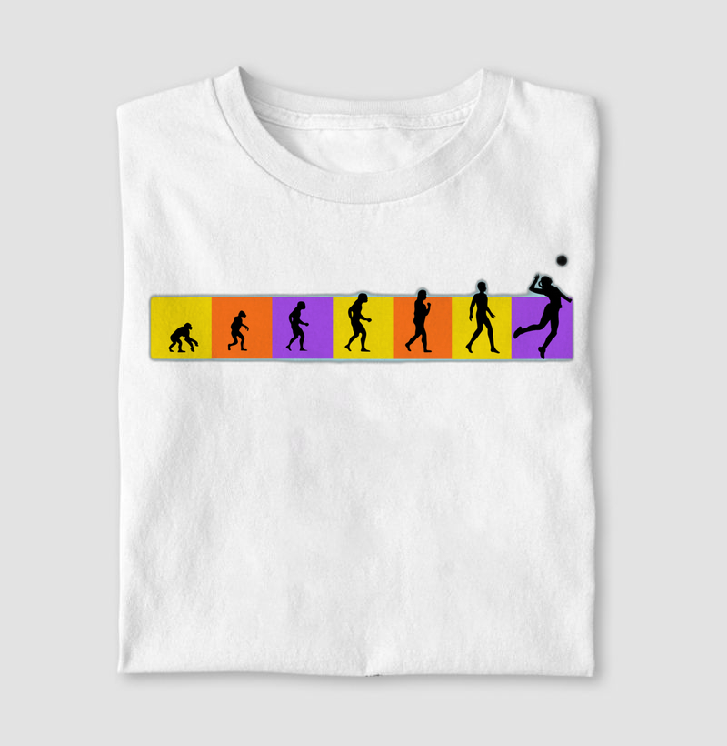 camiseta evolução