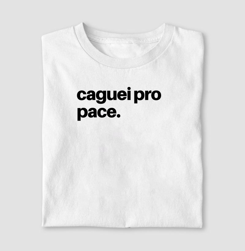 Camiseta Caguei pro pace