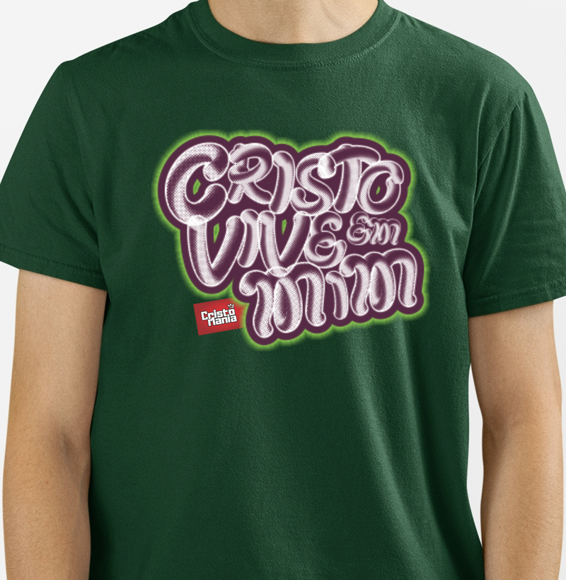 Camiseta - Cristo vive em mim
