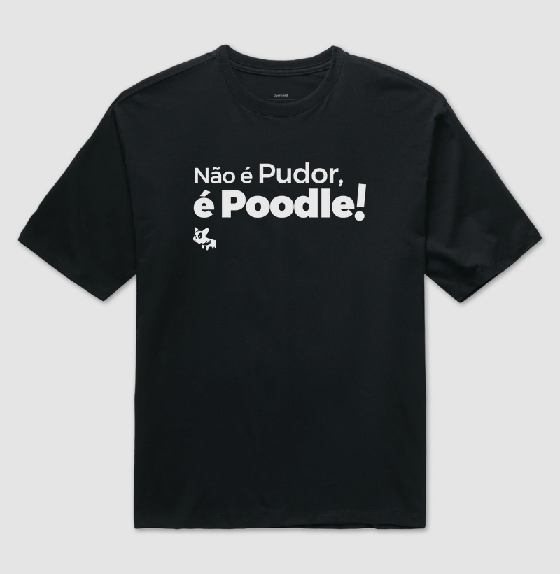 Camiseta Não É Pudor