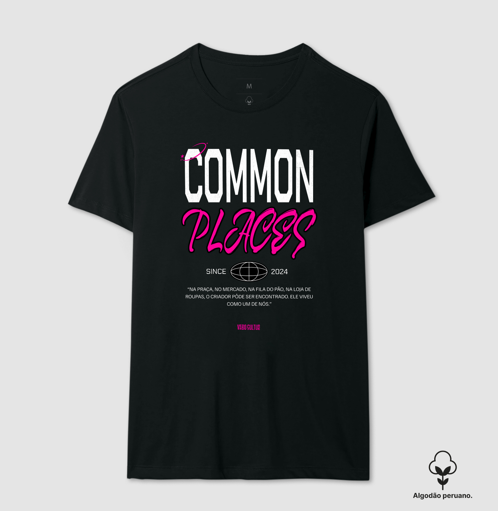 CAMISETA "DEUS EM LUGARES COMUNS"