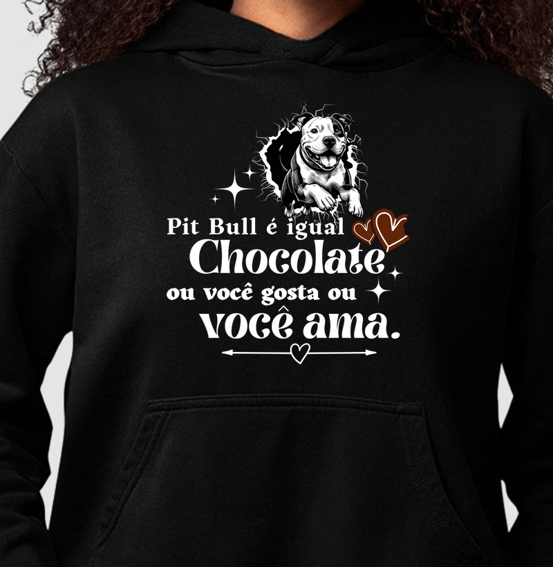 Pit Bull é igual chocolate ou você gosta ou você ama
