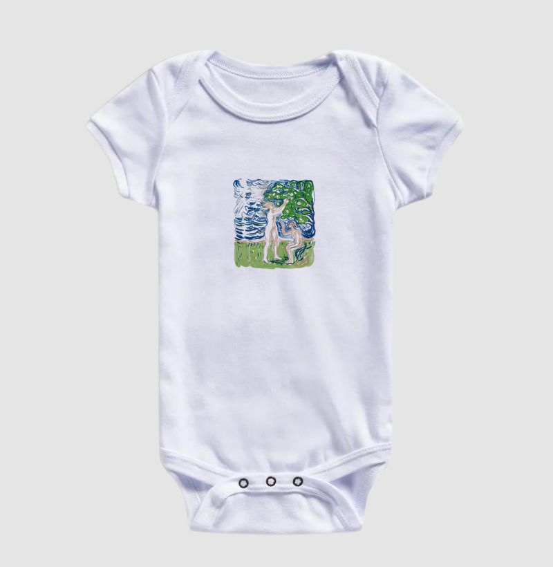 Girls Picking Apples