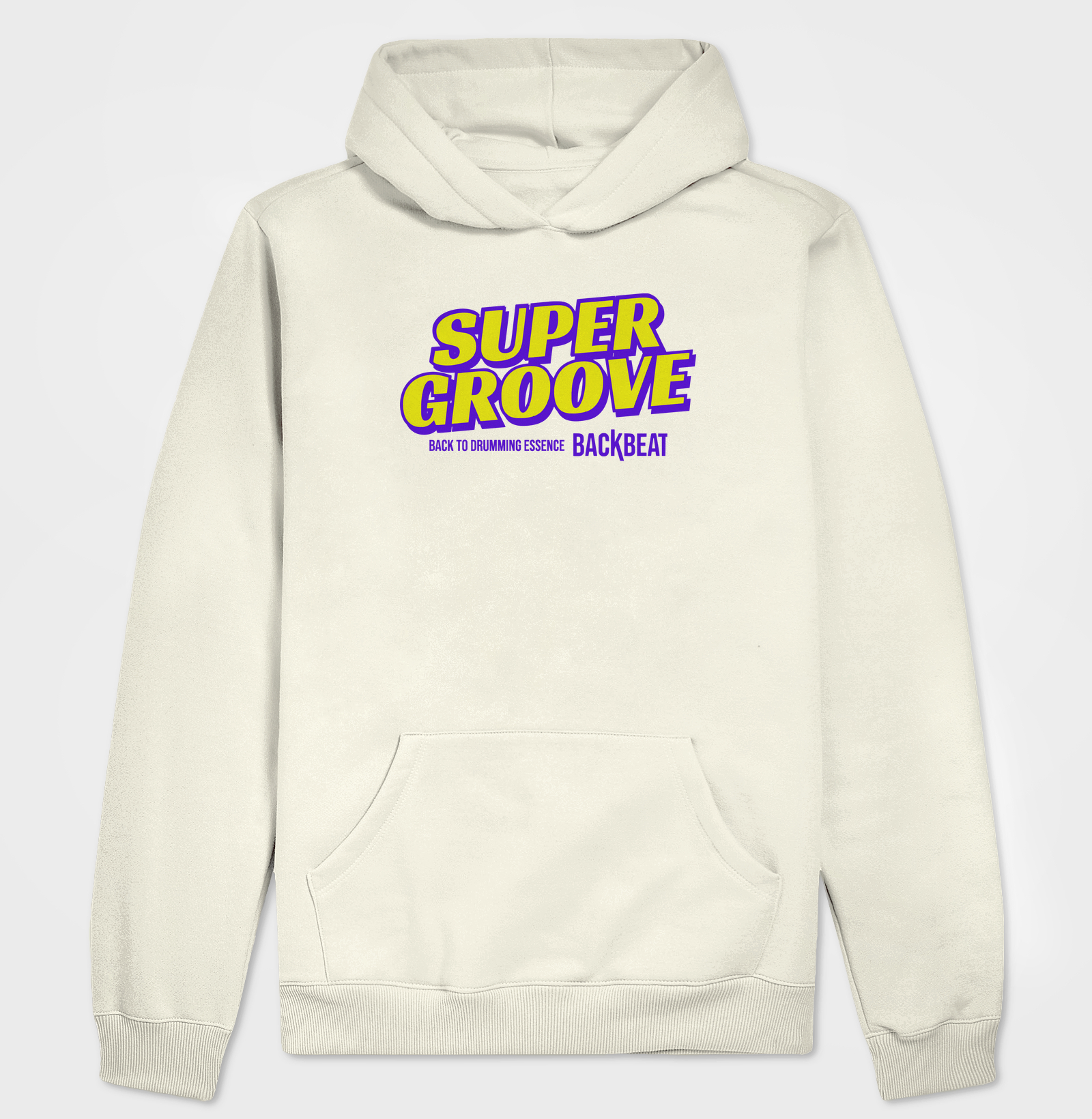 Moletom Hoodie Super Groove - Off White