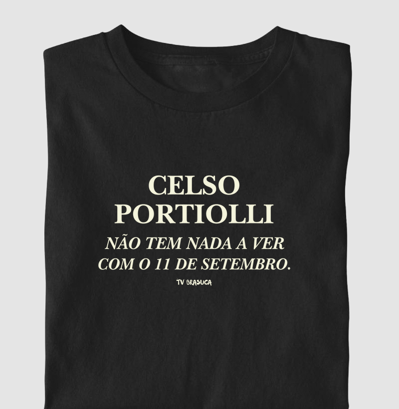 Celso Portiolli não tem nada a ver com o 11 de setembro