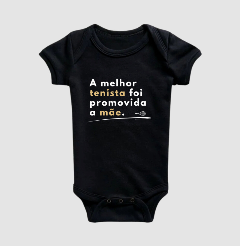 A melhor tenista foi promovida a mãe