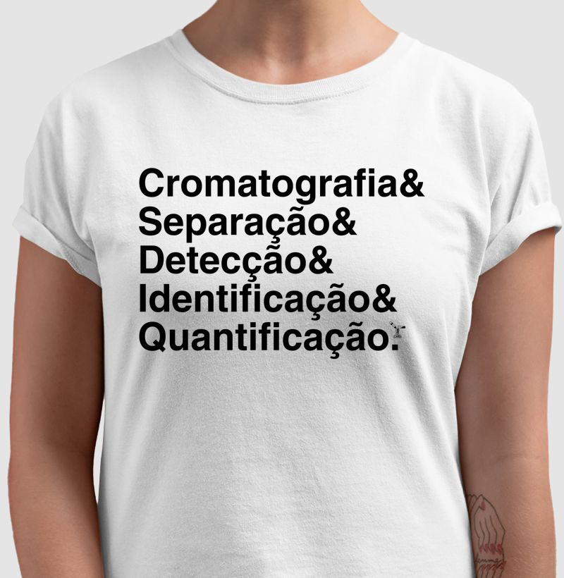 Camiseta Cromatografia