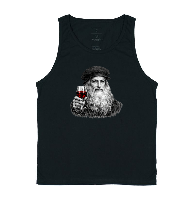 Leonardo Da Vinci Brindando