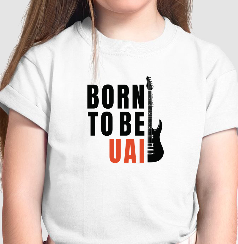Camiseta Born to Be Uai | Orgulho de Minas Gerais - Infantil