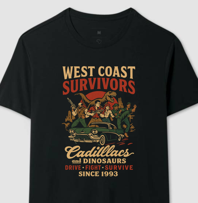 West Coast Survivors Cadillacs and Dinosaurs Retro Series