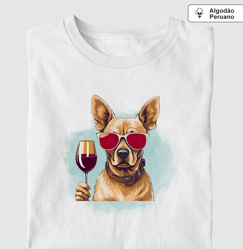 Wine Animals Caramelo- ALGODÃO PERUANO