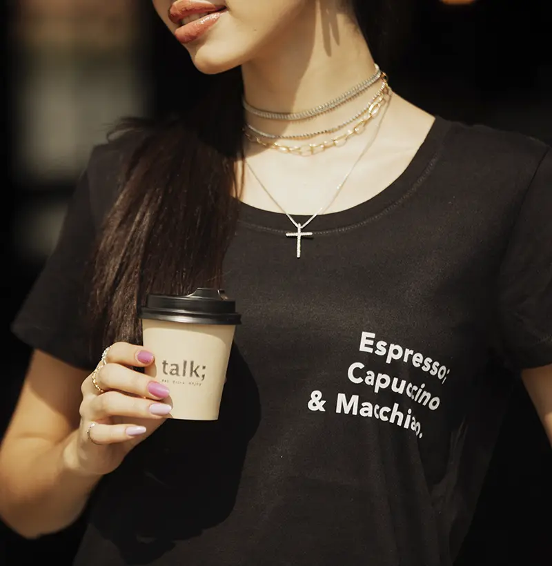 Espresso; Cappuccino & Machiato.