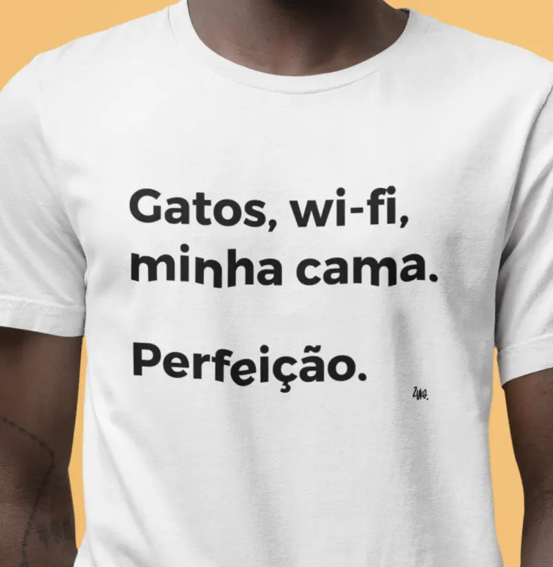 Gatos, Wifi, Cama, Perfeição
