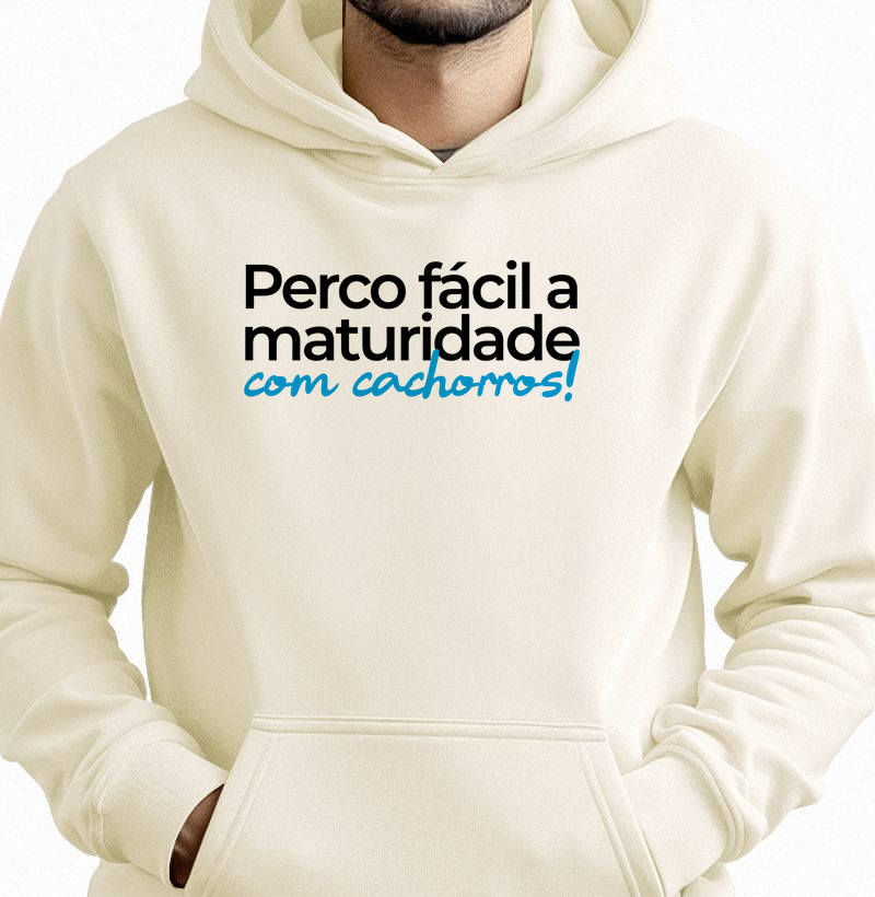 Perco fácil a maturidade com cachorros