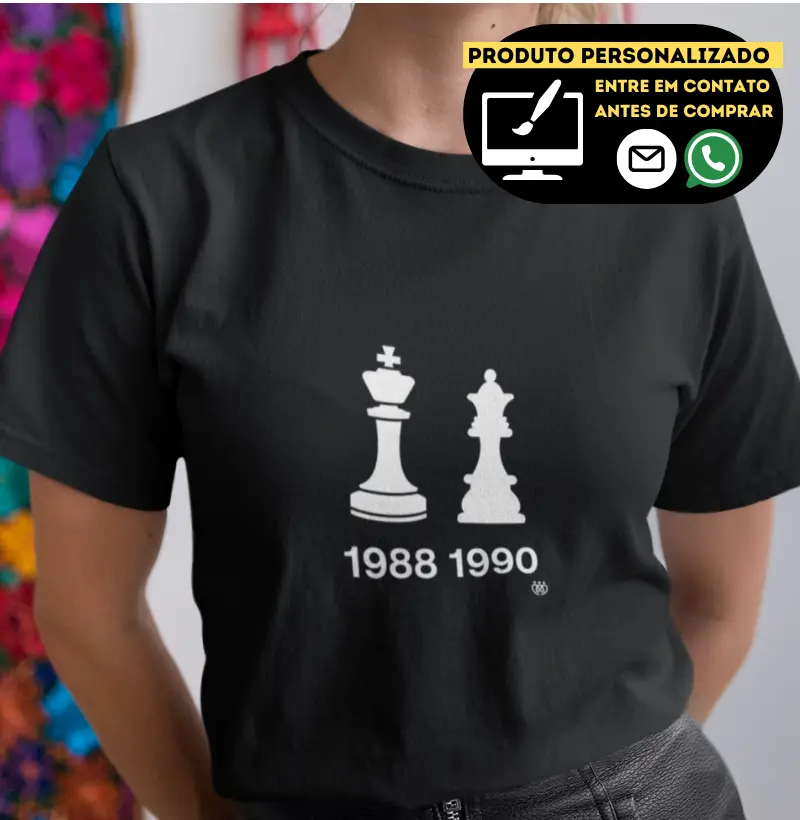 Rei e Rainha - Ano de Nascimento do Casal 