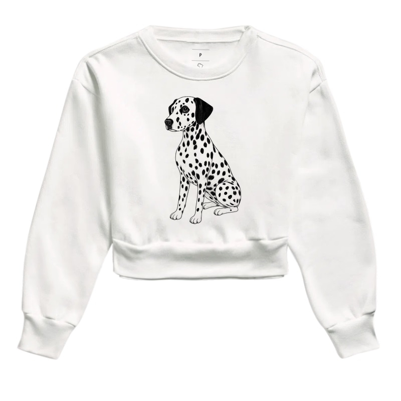 Estampa Dalmata de Perfil