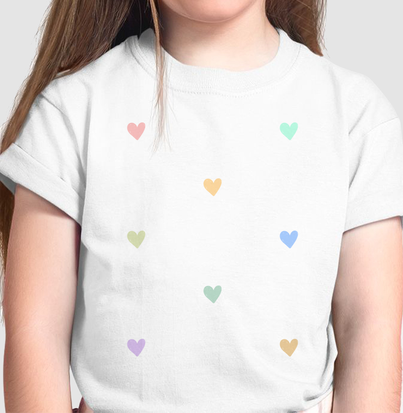 Corações Coloridos (infantil)