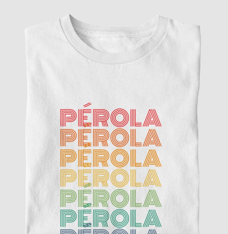 Pérola Letreiro Retrô