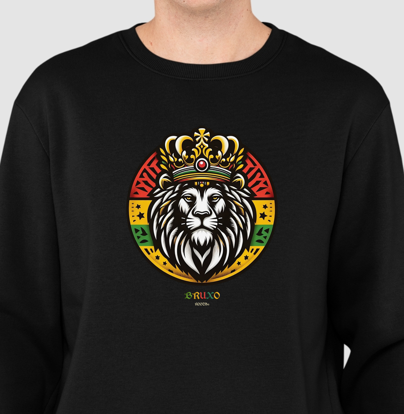Suéter Moletom BR00069 Reggae Lion V2