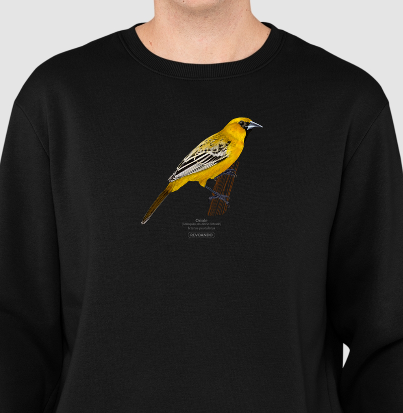 Traços Alados - Oriole - Moletom