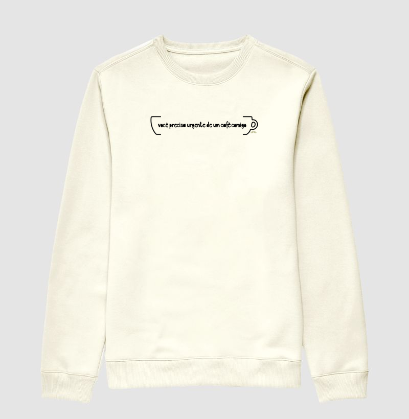 Vocé precisa urgente de um café comigo