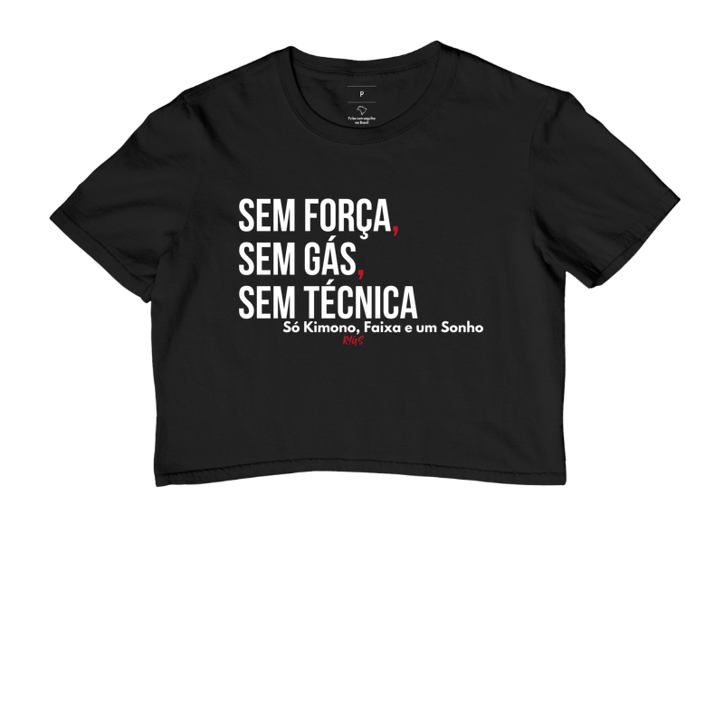 SEM FORÇA, SEM GÁS, SEM TÉCNICA