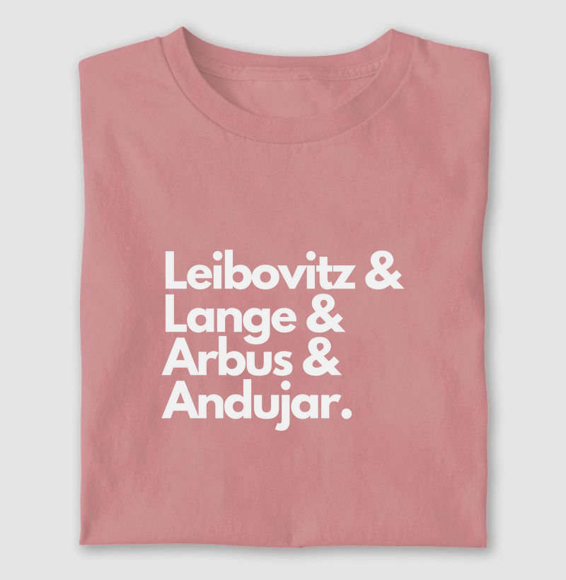 Leibovitz & Lange & Arbus & Andujar.