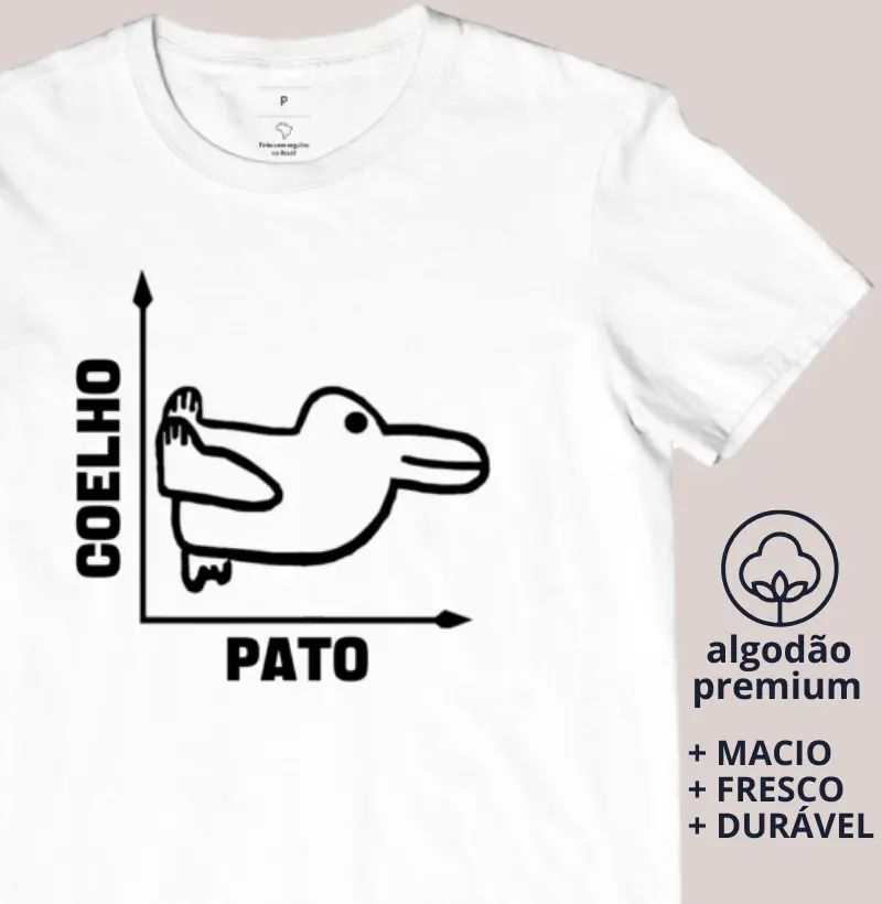 Camiseta Coelho Pato