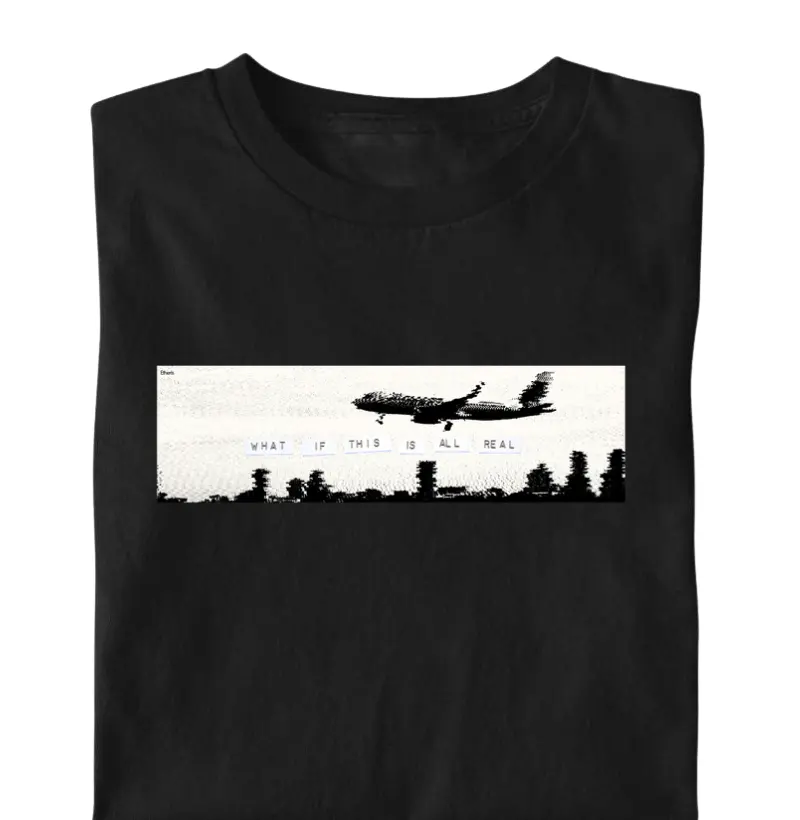 Camiseta Masculina Estampa Lifted Etheris - Preto