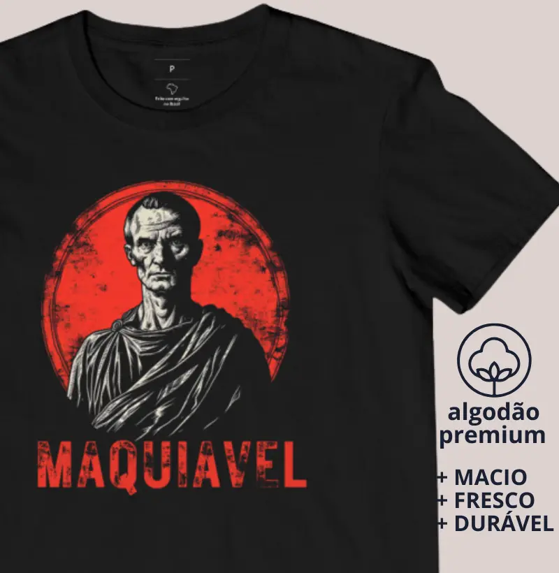 Camiseta Maquiavel