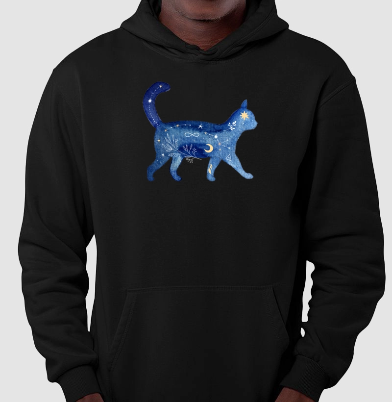 Mystic Cat II - Moletom Hoodie