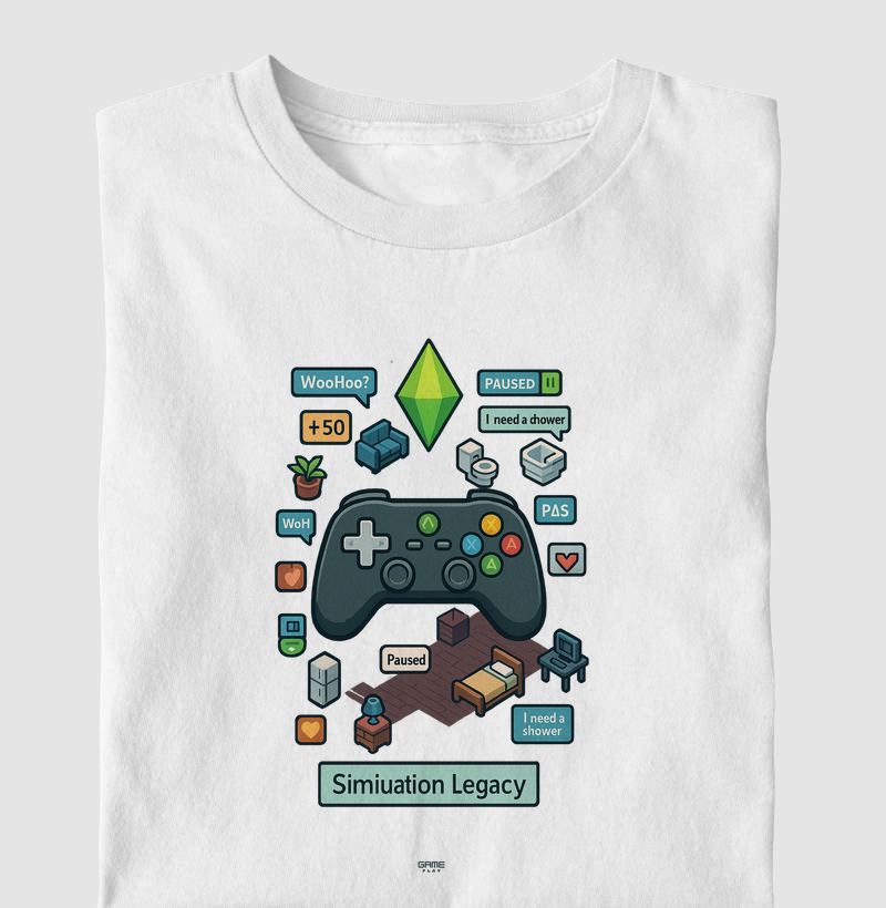 Joystick HUD Simulador Jogo The Sims