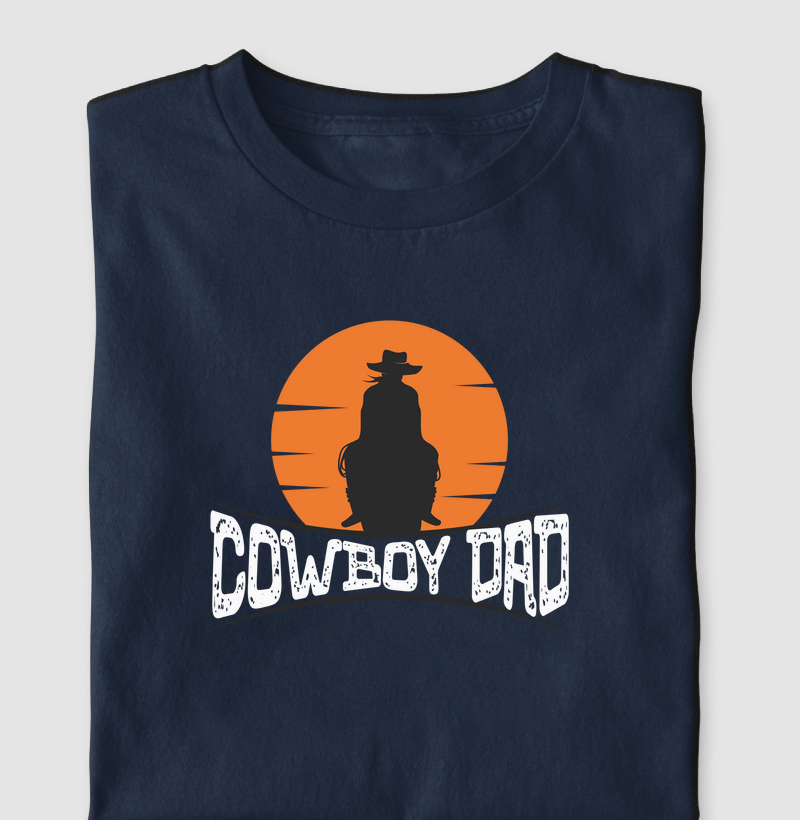 Cowboy Dad - Algodão 30.1