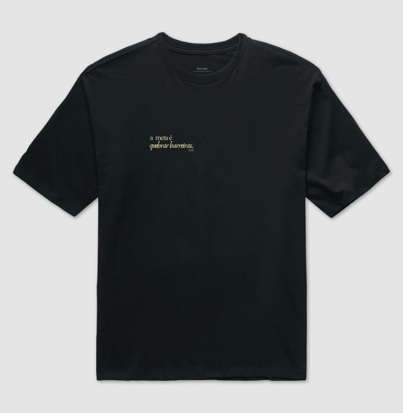 A meta é quebrar barreiras