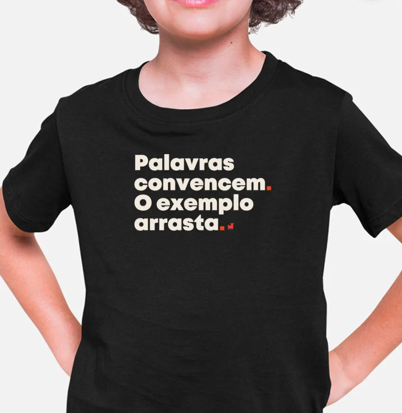 Palavras convencem, o exemplo arrasta