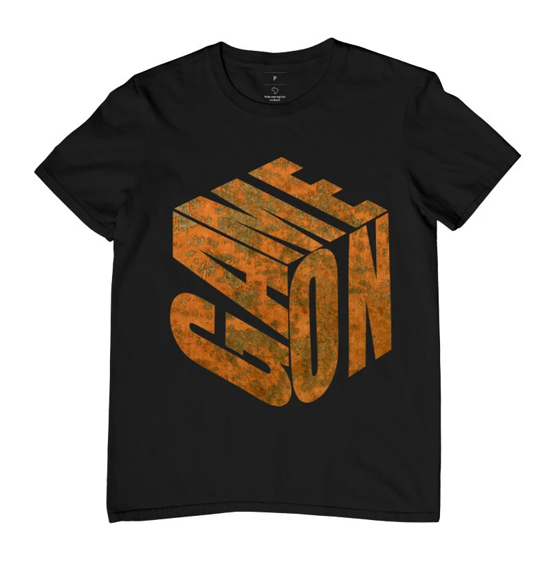 Camiseta Game On Ferrugem