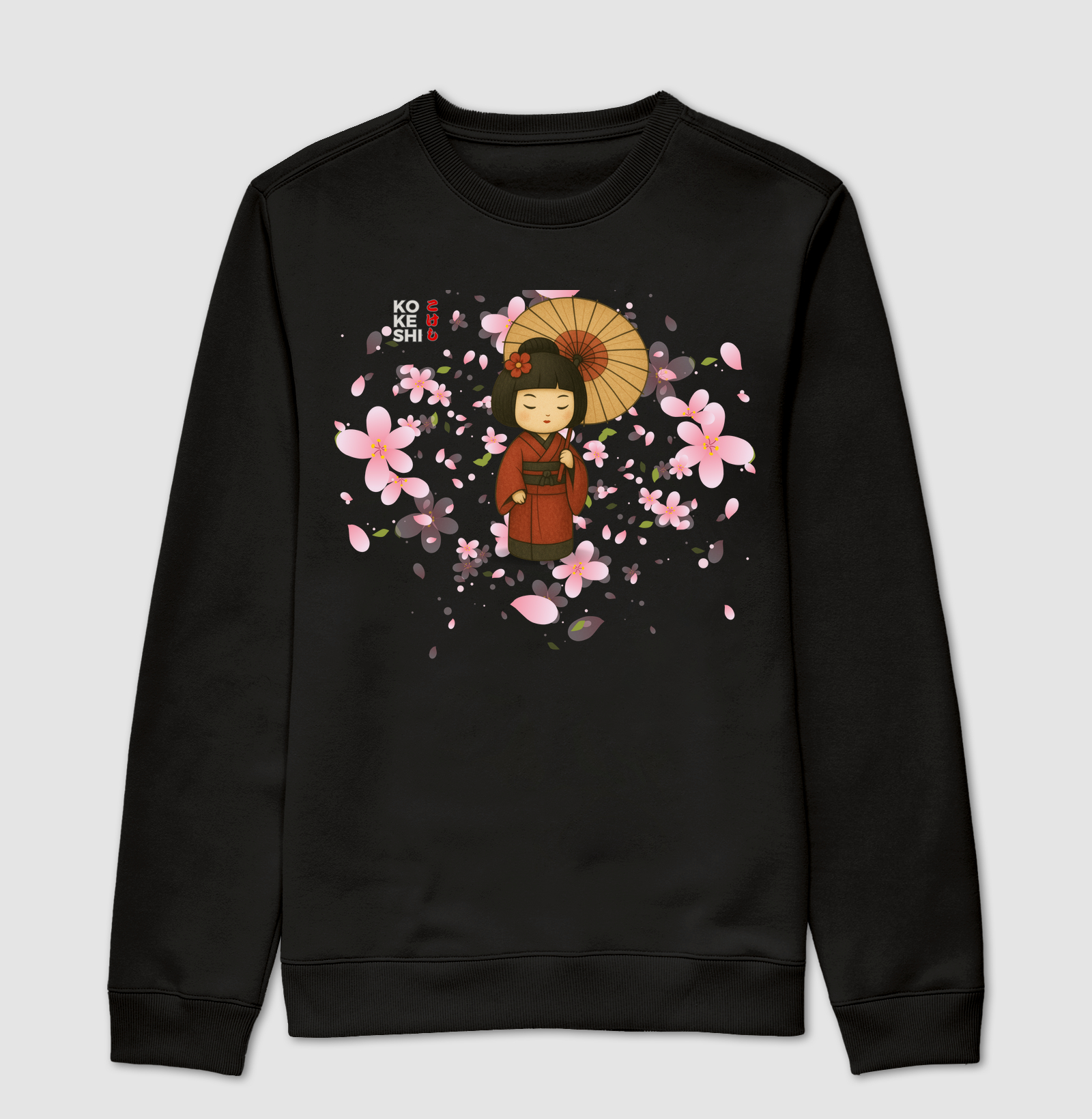 Kokeshi - Flor de Sakura