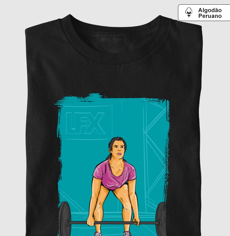 Mulher fazendo Deadlift V03