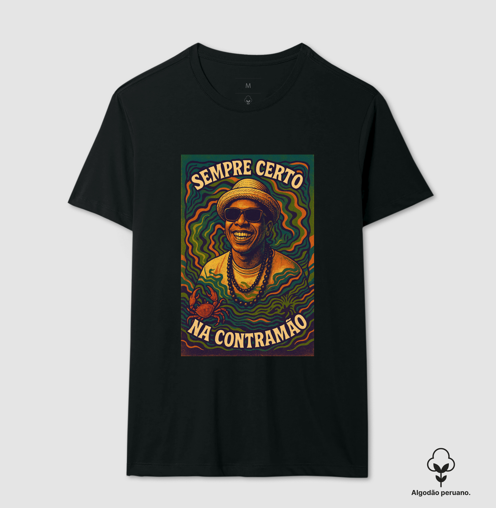 Camiseta algodão peruano - Chico Science
