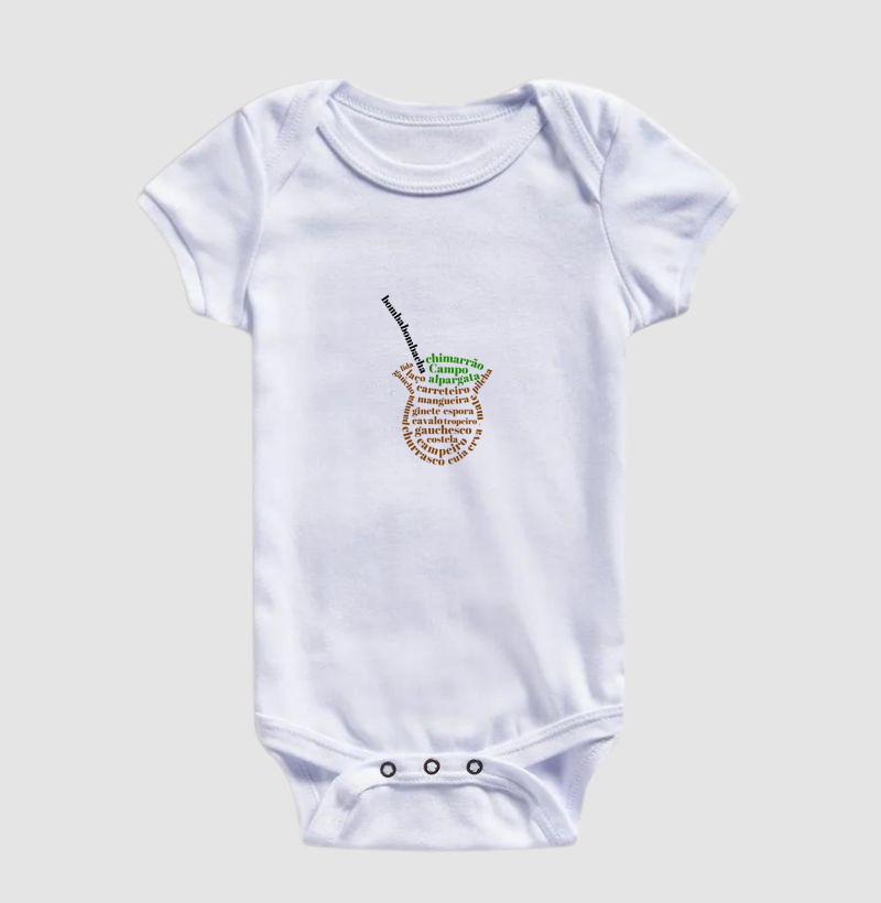 Body Infantil Mini Cuia