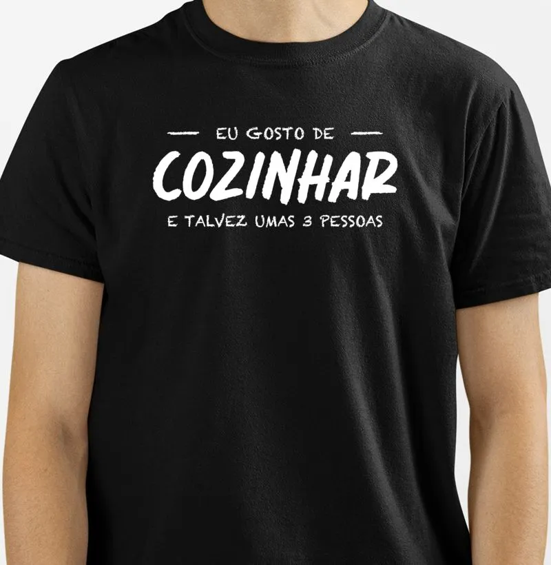 Eu gosto de cozinhar