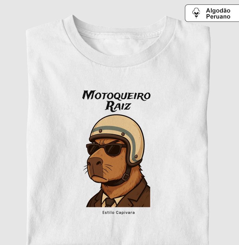 Capivara Motoqueiro Raiz | Ultra Macia